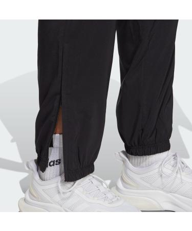 Buy adidas Men's Jogging Pants Aeroready Essentials - Elastic Cuff Joggers with Small Logo in Black for Ultimate Comfort | International Shipping Available - Buy Online on GoSupps.com