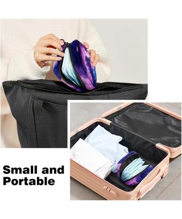 Galaxy Nebula Unicorn Sanitary Napkin Storage Bag | Portable Period Pocket for Women & Teens | Menstrual Cup Holder & Silent Pad Organizer - Buy Online on GoSupps.com