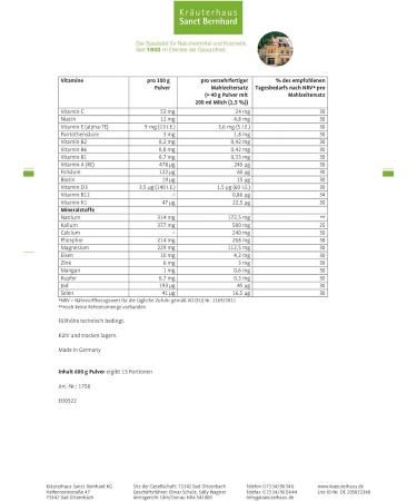 Buy Sanct Bernhard Redukta-PLUS Cappuccino Meal Replacement 600g - Healthy Weight Management & Nutritional Support - Shop Internationally - Buy Online on GoSupps.com