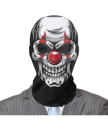 Scary Ghost Masque Horror Funny Mesh Full Headdress Funny Horror Masque Toys | Scary And Funny Elastic Face For Masquerade And Halloween - Buy Online on GoSupps.com