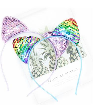 hgnxa Cartoon Bling for at Ear Hair Hoops osplay Headband Reversible s Hair for Head Band Hoop for Women Girls Hair De Color - Buy Online on GoSupps.com