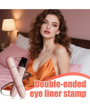 Waterproof eyeliner pad | Double-ended pad Quick-drying Cosmetic pens for mom wife daughter wedding everyday use - Buy Online on GoSupps.com