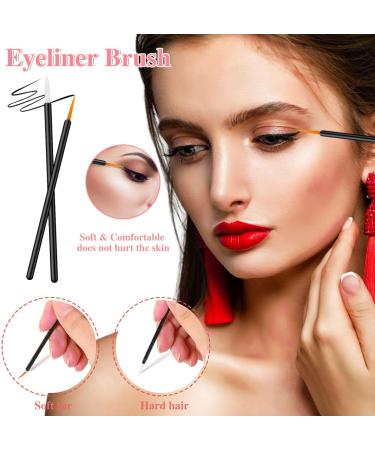 Nayyana 114 Pieces Disposable Makeup Applicators with Triangle Makeup Puffs Mascara Sticks Lip Applicators Eyeliner Brush Makeup Applicator Set for Makeup Artist Supplies - Buy Online on GoSupps.com