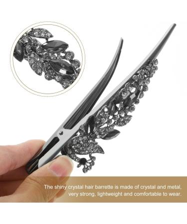 Beaupretty Crocodile Hair Accessories Hair Barrettes for Women Fine Hair Rhinestone Bill Hair Clips Finger Pointers for Reading Large Sharp Mouth Clip Miss Rhinestones Metal - Buy Online on GoSupps.com