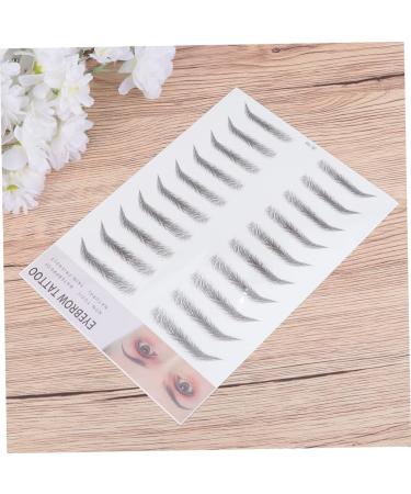 Ipetboom 2pcs 3d Eyebrow Stickers Suits Makeup Eyebrow Transfer Eyebrow Transfer Stickers The Lazy Make up 6d - Buy Online on GoSupps.com