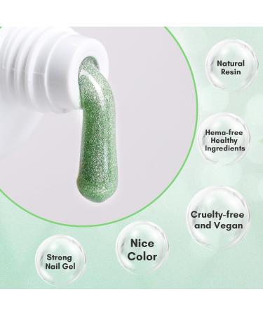 Makartt Cat Eye Poly Nail Gel 50ML Gel Builder Magnetic Effect Nail Extension Strengthener 3D DIY Hard Gel Manicure Nail Art Home Salon -Nature Serenity - Buy Online on GoSupps.com