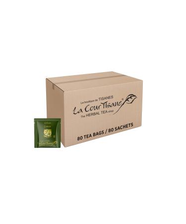 La Courtisane Herbal Tea Lemon Kosher Gluten-Free 80 Count 340g Lemon 80 Count (Pack of 1)