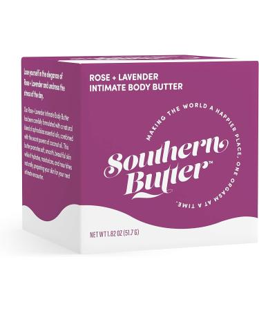 Green Goo Southern Butter Natural Intimate Body Butter - Rose and Lavender - 1.82oz Jar - Buy Online on GoSupps.com