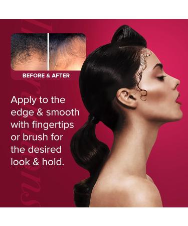 Forever for Always Edge Control Hair Gel - Natural Coconut Milk Aloe Vera & Argan Oil | 48 Hour Hold | No Flaking | Braid & Locs Gel | 3.38oz - Buy Online on GoSupps.com