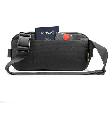 tomtoc Compact EDC Sling Bag - Lightweight Black Crossbody Backpack for Men and Women - 8-inch 4.5L - Buy Online on GoSupps.com