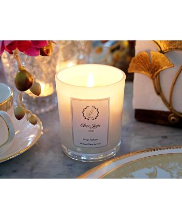 Natural Soy Wax Candle | Peony & Blush Suede | Luxurious Handcrafted Aromatherapy | Eco-Friendly Vegan | Clean Burning Essential Oils - Buy Online on GoSupps.com