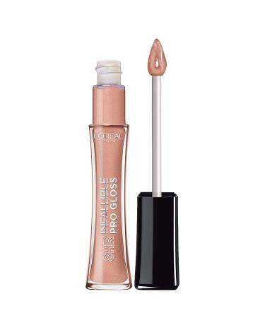 L'Oreal Paris Infallible 8 Hour Hydrating Lip Gloss - Nude Petal (0.5 oz) | Long-Lasting & Moisturizing - Buy Online on GoSupps.com