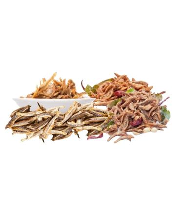 Dried Anchovy Headless 3.5 Oz (100g) - Perfect for Snacking or Enhancing Soups and Side Dishes - Product of Thailand - Buy Online on GoSupps.com