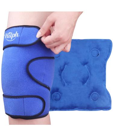 Hilph cooling cuff knee cooling cooling pack to knee pain cold warm compress cooling pillows for knee replacement operations/arthritis/bruises/swelling - large fridge package