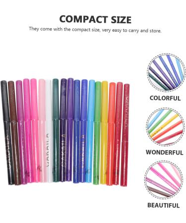 BELLIFFY 18pcs Eyeliner Colors Eye Liner Glitter Liner for Eyes Accessories for Eye Shadow Stick Abs - Buy Online on GoSupps.com
