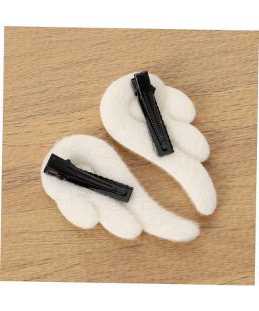 Beavorty 9 Pairs bobby pin girls' accessories clips for hair leather filler Girls Plush Hair Accessories Demon Wings Hairpins hair Tie clip Cute white halloween hair clip newborn - Buy Online on GoSupps.com