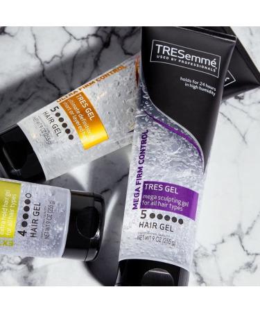 Tresemme Tres Gel Ultra Firm Control Hair Gel 9 oz - Strong Hold & Styling - Buy Online on GoSupps.com
