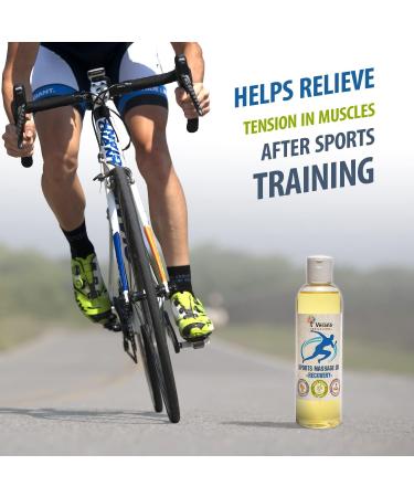Verena Sport Massage Oil with Arnica Aloe & Calendula - Boost Joint & Muscle Recovery for Training & Sports - Buy Online on GoSupps.com