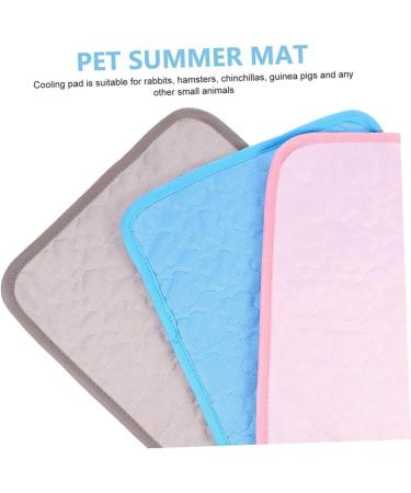 FRCOLOR 6pcs Hamster Cooling Mat Indoor Mat Chinchillas Cooling Pad Indoor Cooling Pad Absorb Water Lining - Buy Online on GoSupps.com