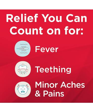 Infants' Tylenol Acetaminophen Liquid Cherry Medicine 2 fl. oz - Buy Online on GoSupps.com
