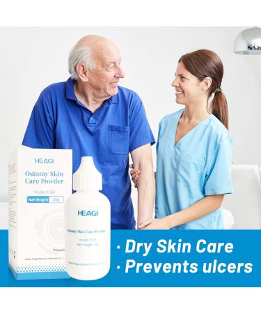 Colostomy Powder | Stoma Skin Care Powder (25g) | Absorb Stoma Exudate & Protect Skin | International Shipping - Buy Online on GoSupps.com