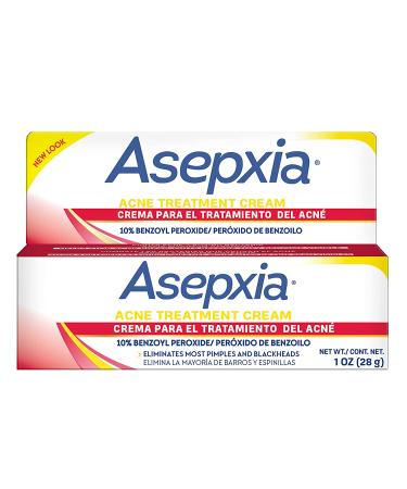 Asepxia Spot Acne Cream 10% - 3 Count Multipack (1 Oz Each) for Effective Spot Treatment - Buy Online on GoSupps.com