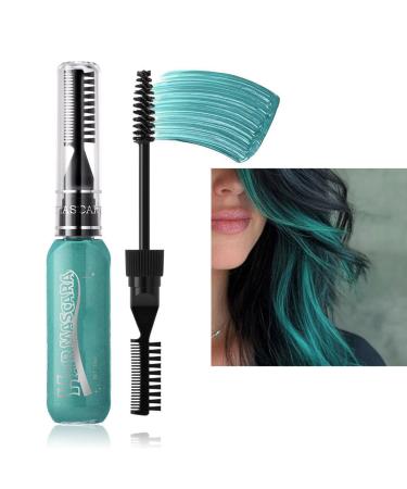 Peigne craie pour cheveux lavable ensemble de peignes craie pour cheveux Ensemble de teinture de mascara pour femmes | Teinture de couleur de temporaire 8 couleurs ensemble de de c B 1 unit (Lot de 1)