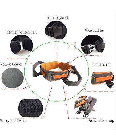 ZZBB Transfer Belt with Handles Leg Loops Gait Belt Assistant Rehabilitation Belt Medical Transfer Belt with Leg Strap Patient Lift Sling Medium - Buy Online on GoSupps.com