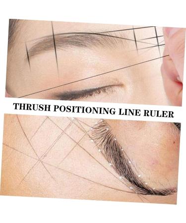 Beavorty Brow Mapping 3pcs string Ruler Mapping Locating Makeup Eyebrow Linem Drawing Women Pre- Brow Brow Liner - Buy Online on GoSupps.com
