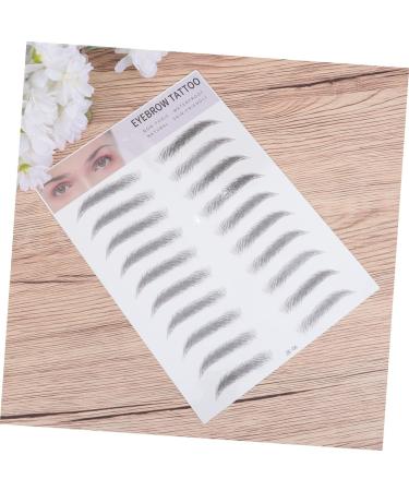 POPETPOP 2pcs 3d Eyebrow Stickers 6d Transfer Stickers Eyebrow Trimming - Buy Online on GoSupps.com