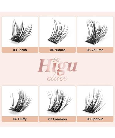 D Curl 16mm Lash Clusters - 72 Pcs DIY Eyelash Extensions | Professional Makeup for Self-application - Volume Style D 16, Reusable - Buy Online on GoSupps.com