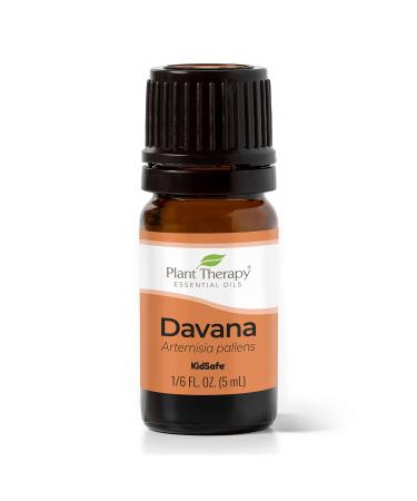 Plant Therapy Davana Essential Oil 5 mL (1/6 oz) 100% Pure Undiluted Therapeutic Grade Davana 5 mL (1/6 Ounce)