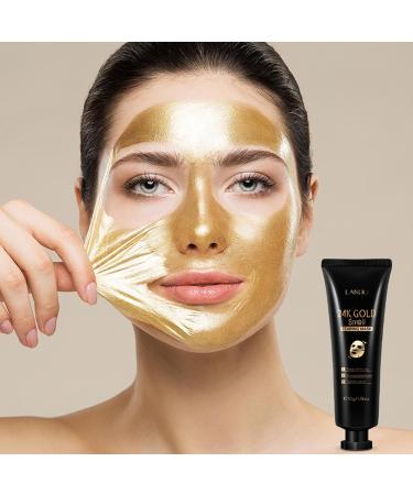 Peeloff Mask 50g Deep Cleansing Gold Snail Facial Pore Cleaner Oil Control Moisturizing Skin Care Moisturizing Facial Wash for Face Nose Large Pores Demaxiyad - Buy Online on GoSupps.com