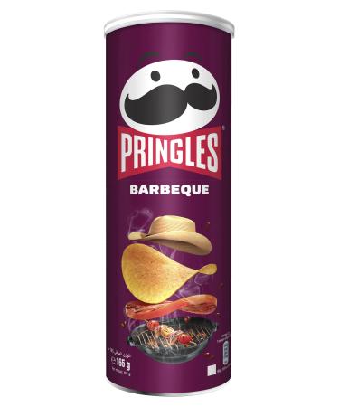 Pringles Barbecue Chips 165g - Pack of 4