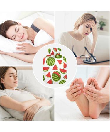 Hot Water Bottles with Watermelon Cover - 2L Pain Relief & Bed Warmer for Pregnant Women | International Shipping - Buy Online on GoSupps.com