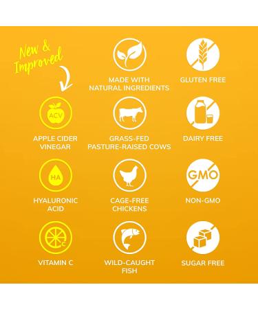 SkinnyFit Super Youth Multi-Collagen Peptides Plus Apple Cider Vinegar  Hyaluronic Acid & Vitamin C Orange Pineapple Flavor  Hair  Skin  Nail & Joint Support  Immunity  Healthy Metabolism  28 Servings 28 Servings (Pack of 1) - Buy Online on GoSupps.com