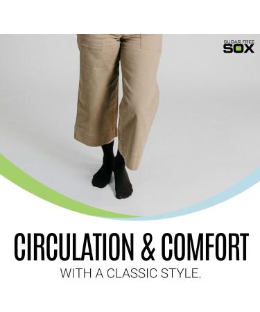 Sugar Free Sox Diabetic Socks for Women - Maximize Circulation & Comfort - Buy Online on GoSupps.com