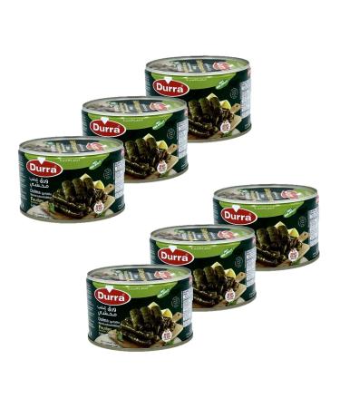 Lot 6x Rice stuffed vine leaves / Dolma - Durra - 400g