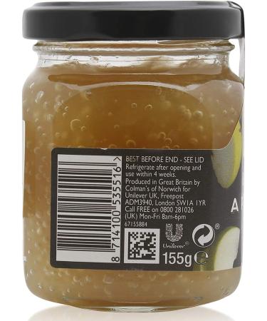 Colman's Bramley Apple Sauce 155g - Premium Quality Condiment - Buy Online on GoSupps.com