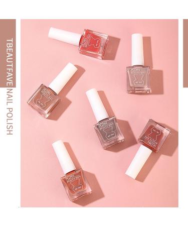 TBeautfave Blue & Green Nail Varnish Nail Polish Quick Dry Long Lasting Nail Polish Nail Polishes Breathable Nail Polish No Need Cure Nail Polish Nail Varnish at Home Manicure Blue Gray + Mustard Green - Buy Online on GoSupps.com