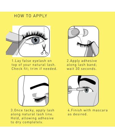 Forever 21 Eyelashes 2-Pack | Voluminous 5D Faux Lashes Set - Easy to Apply Women's Makeup Must-Have - Buy Online on GoSupps.com