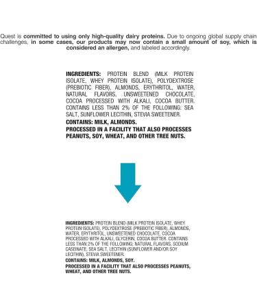  Quest Quest Nutrition Double Chunk Bar 12 per Box 1 Unit Chocolate - Buy Online on GoSupps.com