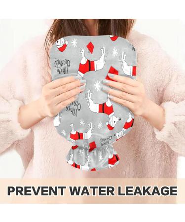 KCL Deci Hot Water Bottle with Funny Dog Cover - 2L Foot Warmer for Pain Relief & Hot/Cold Therapy | Perfect Christmas Gift - Buy Online on GoSupps.com
