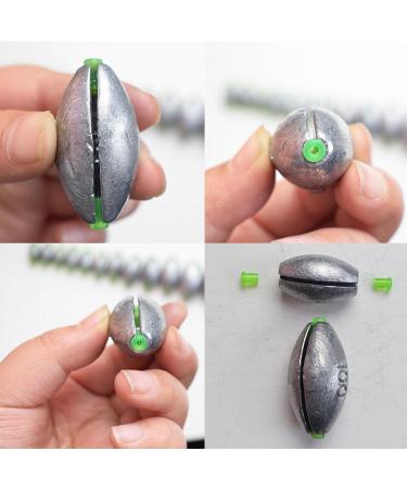 50-Piece Fishing Weights Kit - Assorted Removable Fishing Weights Set (2g-10g) with Storage Box - Perfect for International Fishing Adventures - Buy Online on GoSupps.com