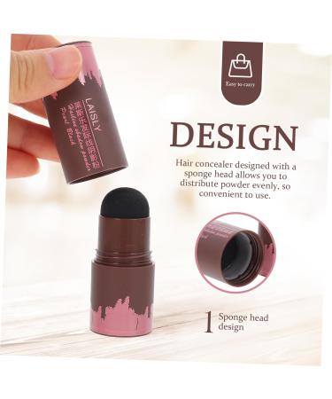 MAGICLULU 2pcs Hairline Powder Stick Makeup Powder Portable Sponge Pen Hairline Powder Waterproof Black Hairline Powder Brow Powder Concealer Trimming Reissue Artifact Plastic 1 count (Pack of 1) Assorted Color A - Buy Online on GoSupps.com