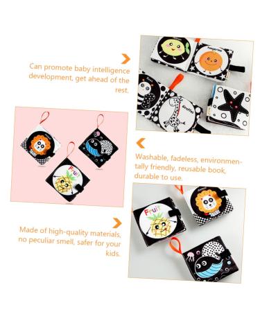 Shop Abaodam 3ST Fabric Children's Book | Soft Playosmo Learning Toys for Babies & Toddlers | Early Education Books - Buy Online on GoSupps.com