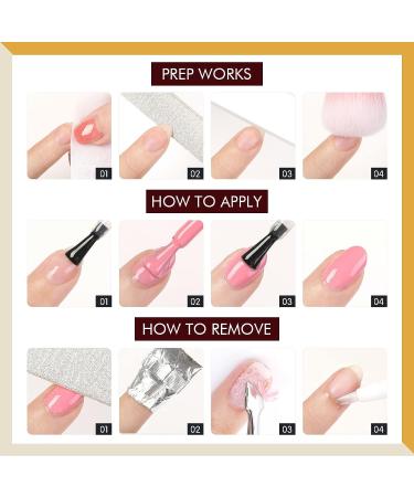 LILYCUTE Fall Gel Nail Polish Set - 8 Colors Mellow Coffee Series for Women & Girls - Buy Online on GoSupps.com