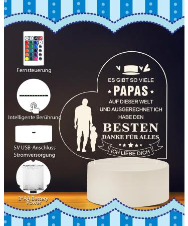 DJLLA Personalized Gifts for Dad | Perfect Birthday Christmas & Father's Day Presents | Unique Father-Daughter Gift Ideas - Buy Online on GoSupps.com