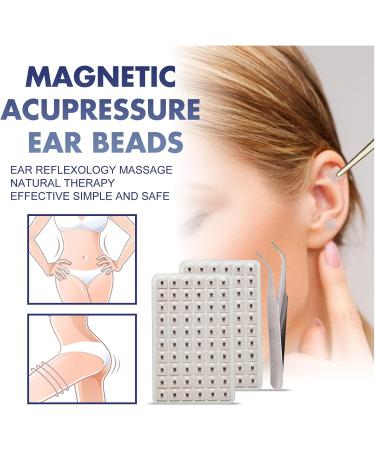 Acupuncture Ear Seeds - 120pcs Natural Slimming Ear Seed Plaster for Weight Loss & Sterilization - Buy Online on GoSupps.com
