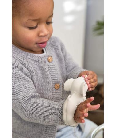 Oli & Carol Nelly The Elephant Natural Rubber Teething Toy - 9 cm | Eco-Friendly Baby Toy for Teething Relief - Buy Online on GoSupps.com